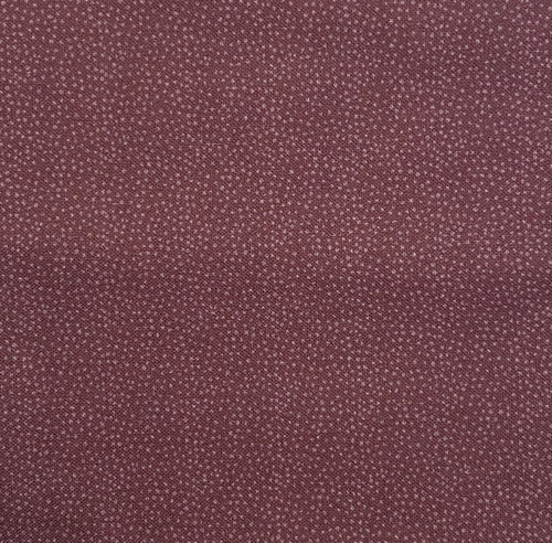 Peace and Joy 80620-16 Snowstorm - burgundy cotton fabric with tone-on-tone pin dots