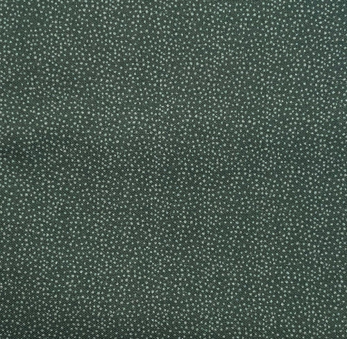 Peace and Joy 80620-19 Snowstorm - green cotton fabric with tone-on-tone pin dots