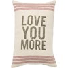 PILLOW I LOVE YOU MORE #B164