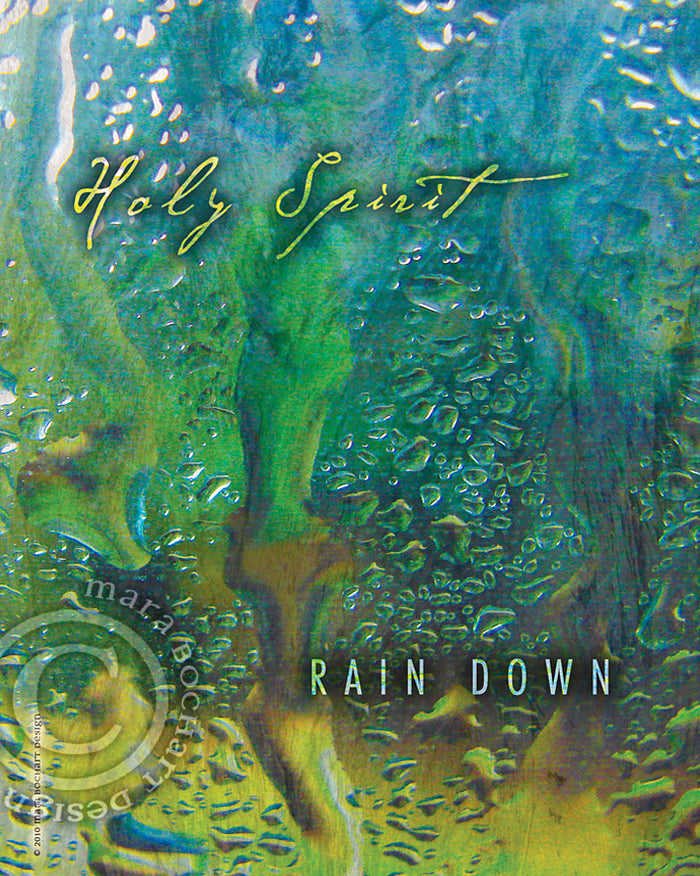 Rain Down - premium canvas