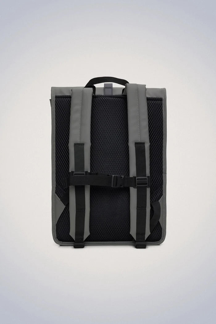 Rains – Rolltop Rucksack - Grey-Accessoires-13160