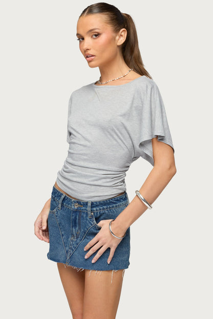 Abriana Ruched Waist Top