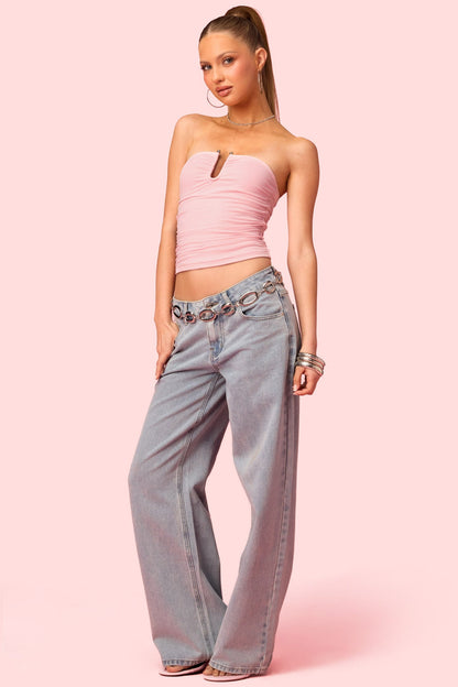 Barbie™ Curved U Strapless Top