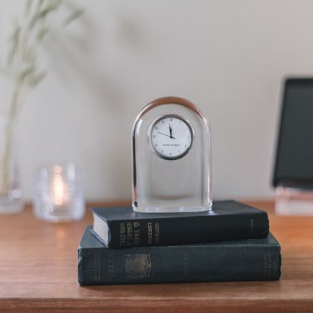 Simon Pearce Barre Clock