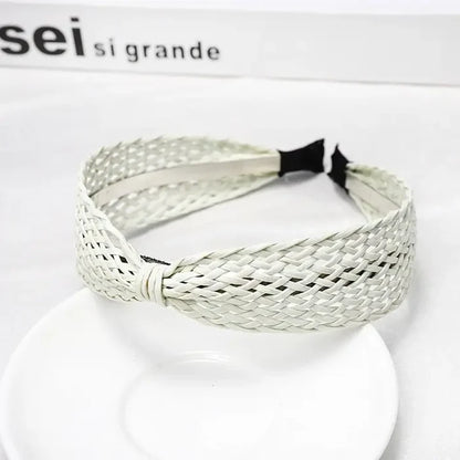 Simple Retro Braided Headband