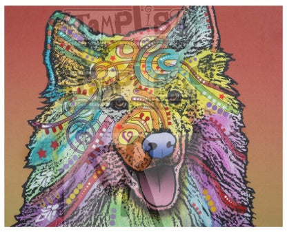 Stamplistic - By Dean Russo - Rubber Stamp - Storm. Dog lovers will enjoy this cushion cling rubber stamp designed by Dean Russo for Stamplistic. Size: approximately 3.5 x 4 inches. Available at Embellish Away located in Bowmanville Ontario Canada.