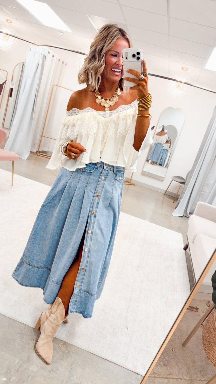 The Anastasia Lace Top