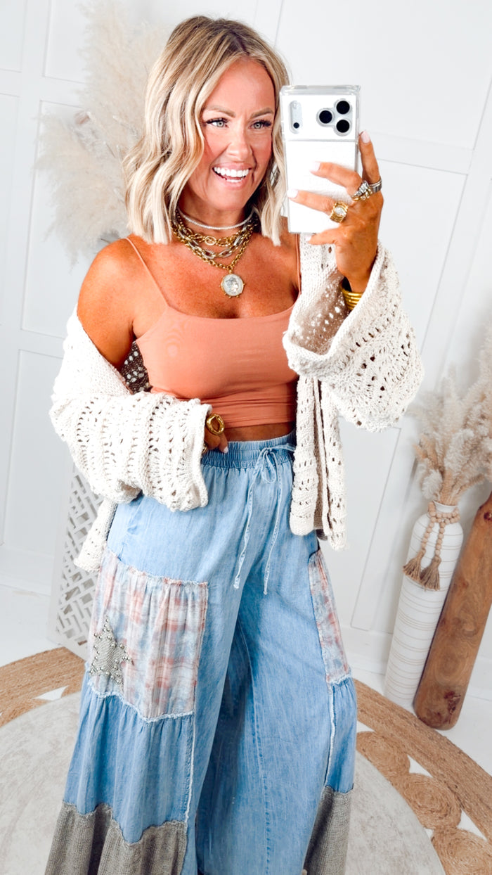 The Dune Drift Cardigan-Almond