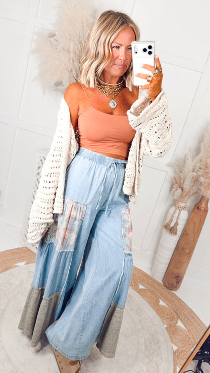 The Dune Drift Cardigan-Almond