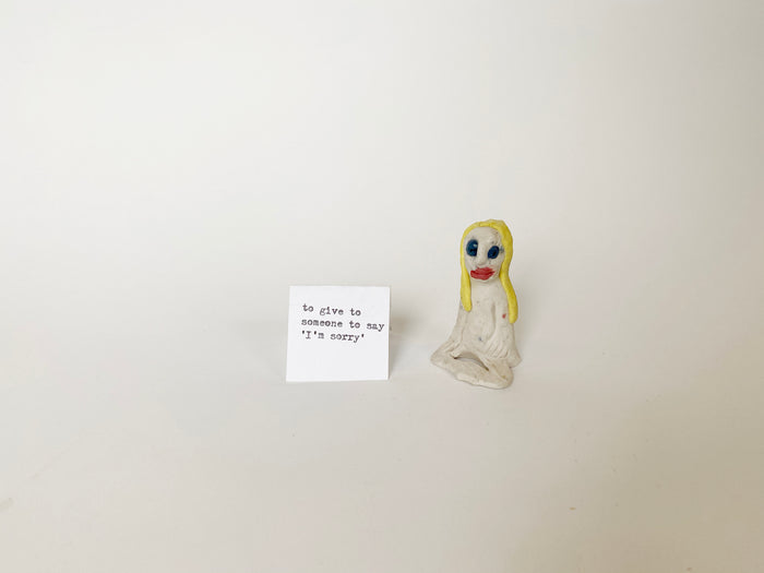 To give to someone to say your sorry