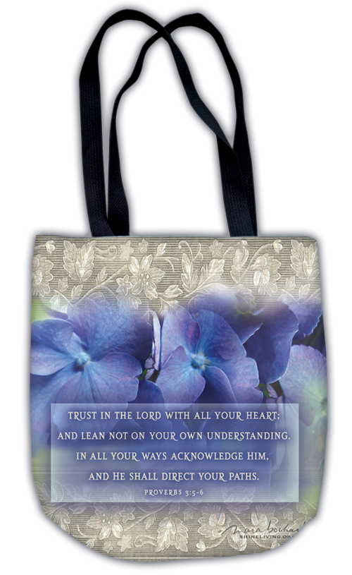 Trust in the Lord - tote bag