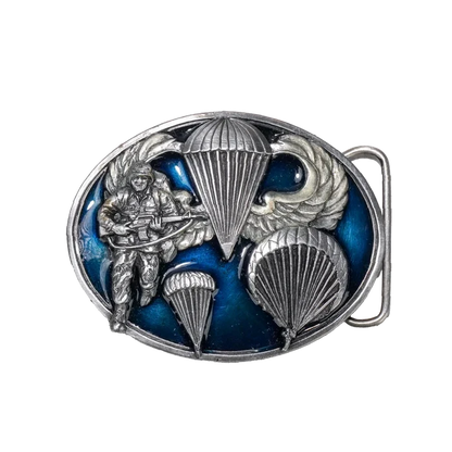 US Made Airborne Belt Buckle, Item 1 - Army & Outdoors - Belts