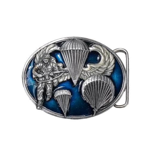 US Made Airborne Belt Buckle, Item 1 - Army & Outdoors - Belts