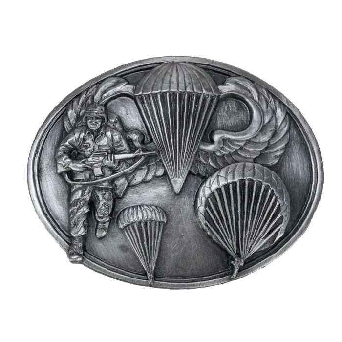 US Made Airborne Belt Buckle, Item 3 - Army & Outdoors - Belts
