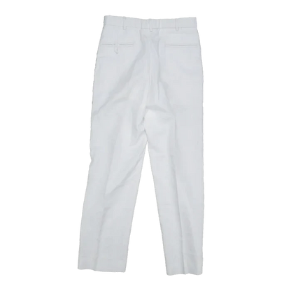 US Navy White Service Dress Trousers - 31R, Small - US Navy Surplus - Dress Trousers