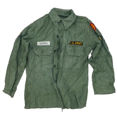 USGI 2nd Pattern OG-107 Utility Shirt - Small - US Army Surplus - Field Shirts
