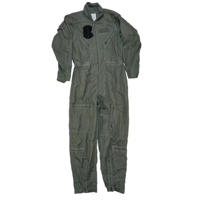 USGI CWU-27/P Olive Flyers Overalls - 38R, Medium - US Army Surplus - Overalls