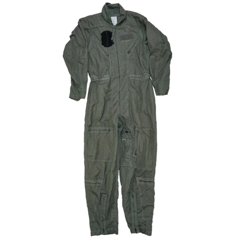 USGI CWU-27/P Olive Flyers Overalls - 38R, Medium - US Army Surplus - Overalls