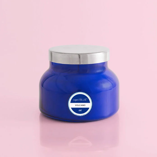 Volcano Blue Signature Jar, 19 oz