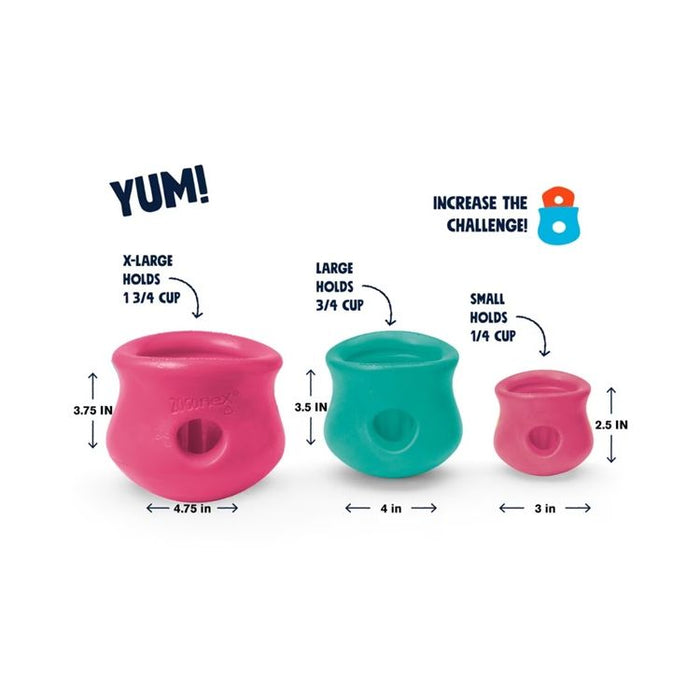 West Paw - Zogoflex Limited Edition Toppl Dog Toy, Geranium Pink