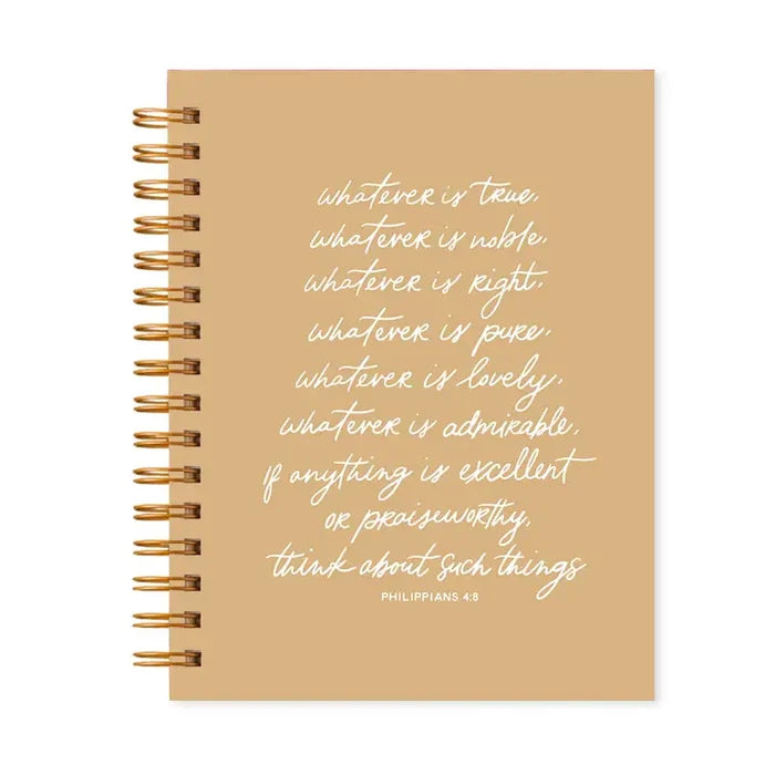Whatever Is True Hardcover Journal