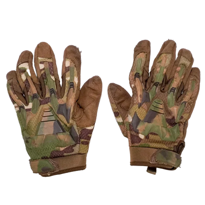 WTactful Multi Camo Gloves - Large - Film Production Used - Gloves